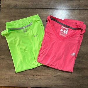 NIKE & ADIDAS workout shirts!